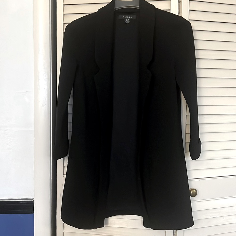 Amisu black blazer, US4